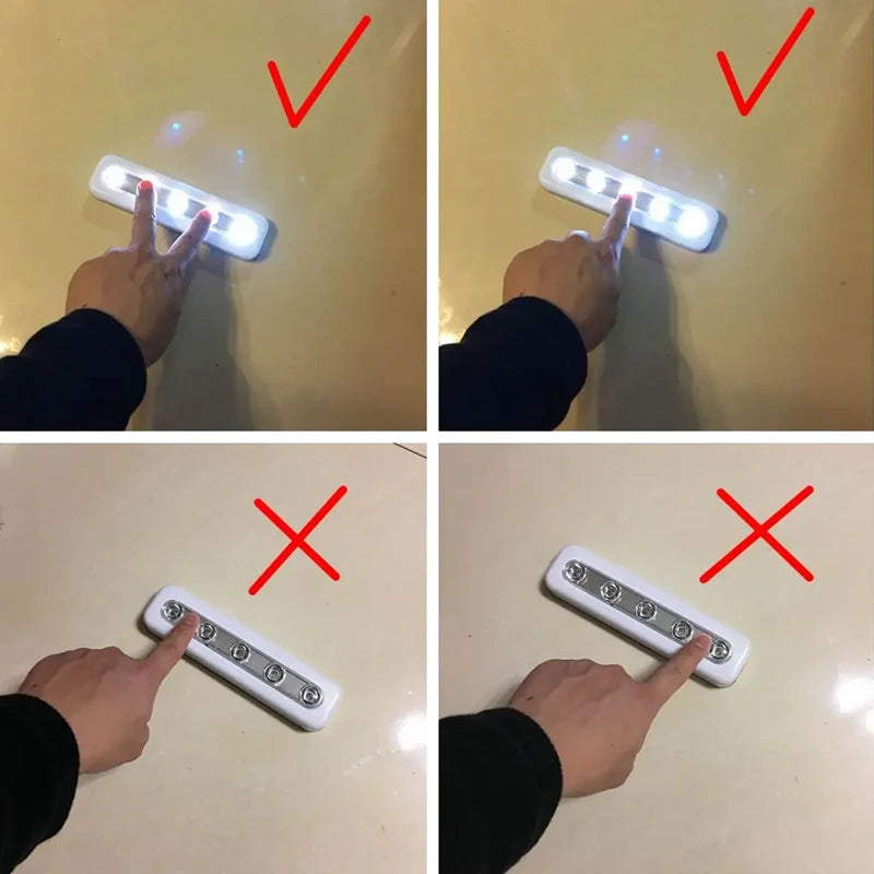 LED Cabinet Lamp Battery Powered Wireless