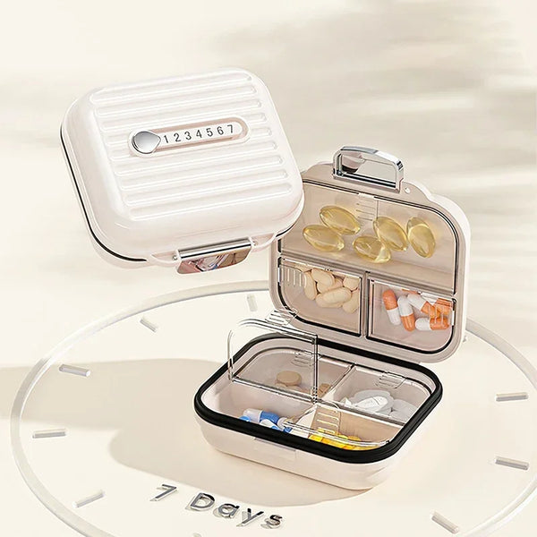 Trendivyx™ New 2025 Waterproof 7 Days Pill Storage