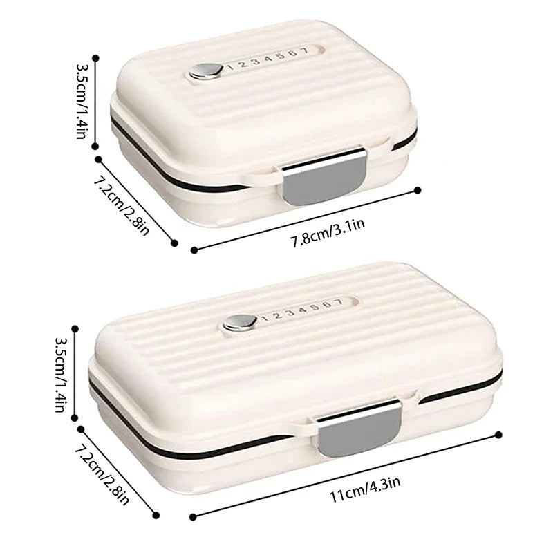 New 2025 Waterproof 7 Days Pill Storage