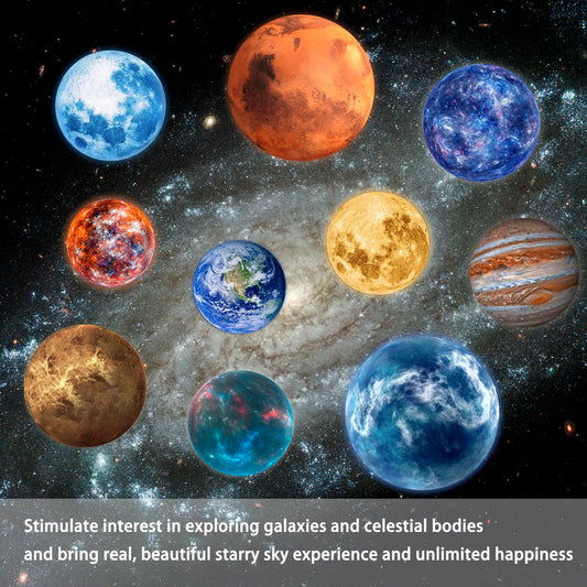 10 Planet USB Projection Ceiling Atmosphere Light