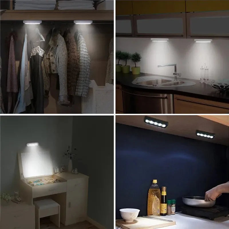 LED Cabinet Lamp Battery Powered Wireless