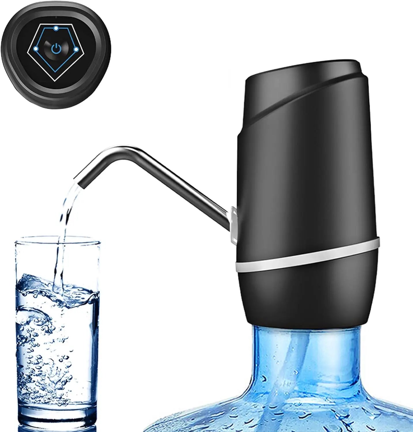 Water Bottle Pump USB Charging