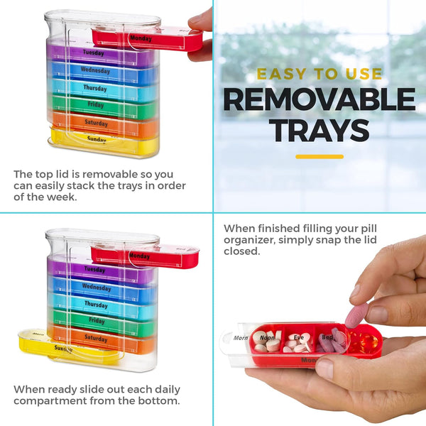 Easy Weekly Pill Organizer